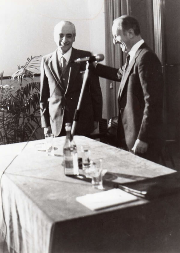 Da sinistra: Chiancone e Raffaele Mormone, presentazione del volume di Carlo Munari